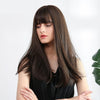 18inches Long Hot Natural Wig with Bangs