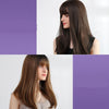 18inches Long Hot Natural Wig with Bangs