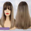 18inches Long Hot Natural Wig with Bangs