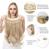 Wave Clip in Hair Extensions Wigs - Effortless Glamor