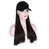 24inch Long Cap Hair Extension Hot Wigs - Effortless Glamor