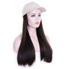 Wigyy White Cap with 24inches Hair Cap Wigs - Effortless Glamor