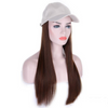 Wigyy White Cap with 24inches Hair Cap Wigs - Effortless Glamor