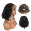 150% Density Mongolian Curly Bob Human Hair Wigs - Effortless Glamor