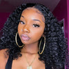 150% Density Mongolian Curly Bob Human Hair Wigs - Effortless Glamor