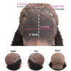 45CM Mongolian Loose Deep Wave Lace Front Human Hair Wigs - Effortless Glamor