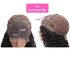 45CM Mongolian Loose Deep Wave Lace Front Human Hair Wigs - Effortless Glamor