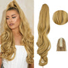 30-Second Dream Claw Clips in Ponytail Extension(Wave) - Effortless Glamor