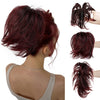 Synthetic Claw Clip In Ponytail Hair Extensions Diy Hairpiece Hair Bun - Effortless Glamor